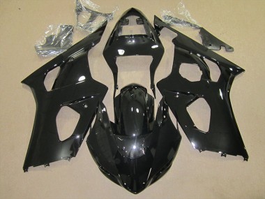 Gloss Black 2003-2004 GSXR 1000 Motorcycle Fairings