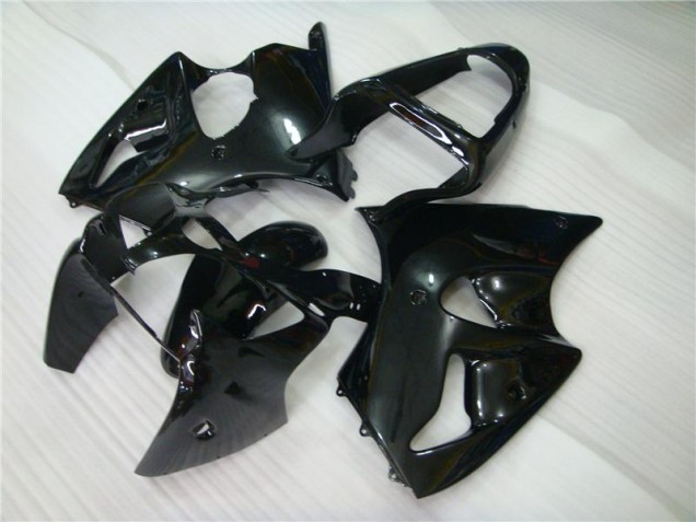 Glossy Black 2000-2002 ZX6R Motorcycle Fairings