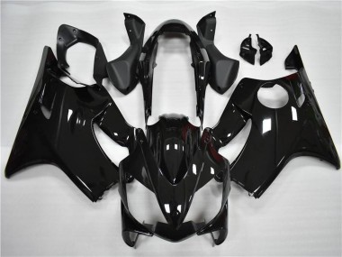 Glossy Black 2004-2007 CBR600 F4i Motorcycle Fairings