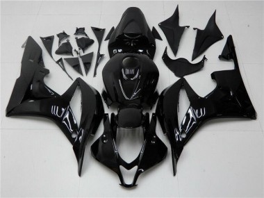 Glossy Black 2007-2008 CBR600RR Motorcycle Fairings