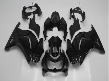 Glossy Black 2008-2012 EX250 Motorcycle Fairings