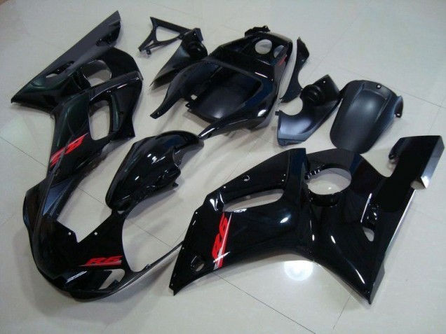 Glossy Black Red Decals 1998-2002 YZF R6 Motorcycle Fairings