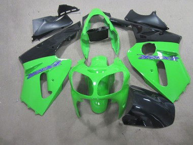 Green 2000-2001 ZX12R Motorcycle Fairing