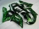 Green Black 1998-2002 YZF R6 Motorcycle Fairings