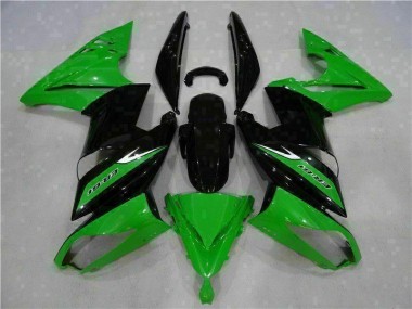 Green Black 2006-2008 EX650 Motorcycle Fairing