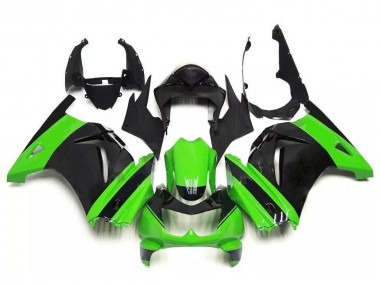 Green Black 2008-2012 EX250 Motorcycle Fairing