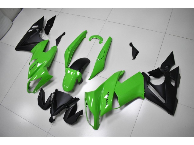 Green Black 2009-2011 EX650 Motorcycle Fairings