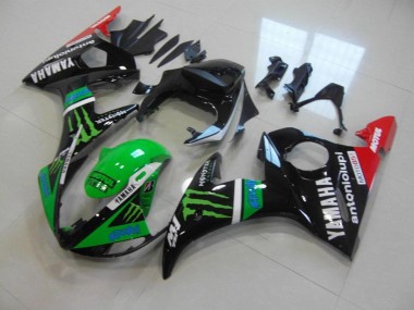 Green Monster 2003-2005 YZF R6 Motorcycle Fairings