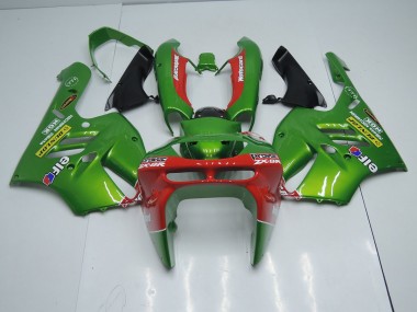 Green Red 1994-1997 ZX9R Motorcycle Fairings