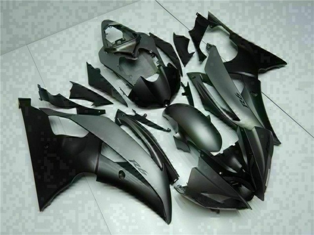 Grey Black 2008-2016 YZF R6 Motorcycle Fairing