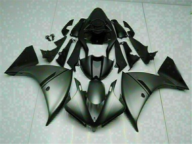 Grey Black 2012-2014 YZF R1 Motorcycle Fairings