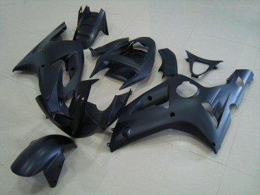 Matte Black 2003-2004 ZX6R Motorcycle Fairing