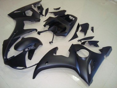 Matte Black 2003-2005 YZF R6 Motorcycle Fairings