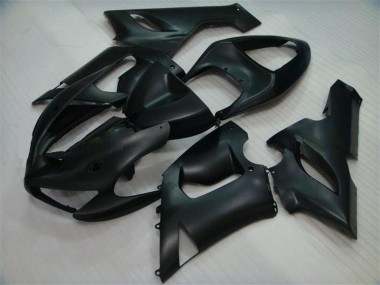 Matte Black 2005-2006 ZX6R Motorcycle Fairings