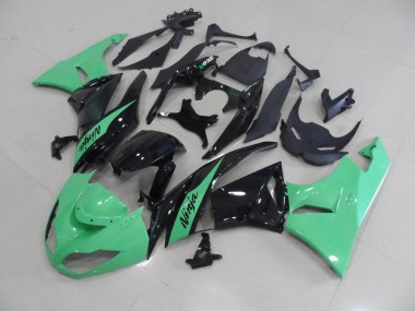 Metallic Green 2009-2012 ZX6R Motorcycle Fairings