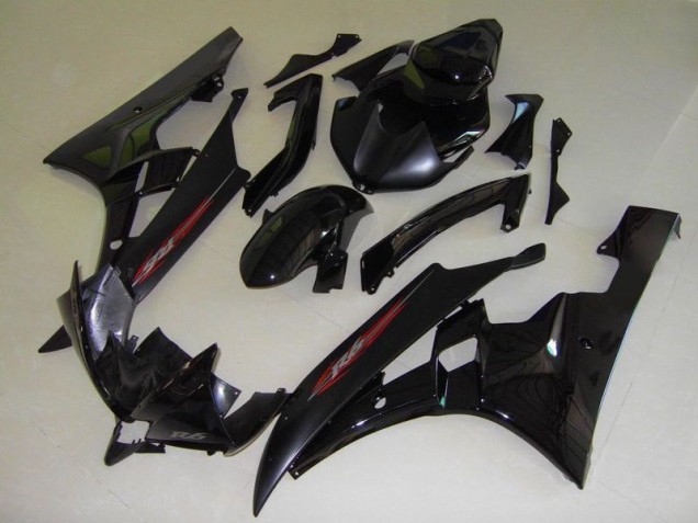 OEM Style Black 2006-2007 YZF R6 Motorcycle Fairings