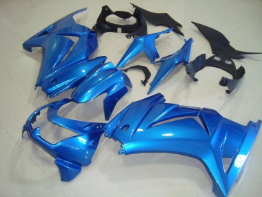 OEM Style Blue 2008-2012 ZX250R Motorcycle Fairings