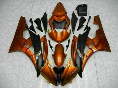 Orange 2006-2007 YZF R6 Motorcycle Fairings