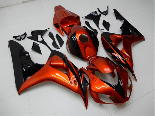 Orange Black 2006-2007 CBR1000RR Motorcycle Fairings