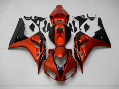 Orange Black 2006-2007 CBR1000RR Motorcycle Fairings