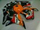 Orange Black Repsol 2007-2008 CBR600RR Motorcycle Fairing