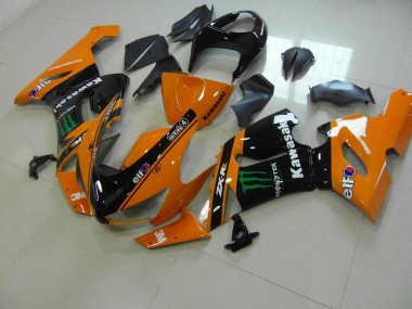 Orange Monster 2005-2006 ZX6R Motorcycle Fairings