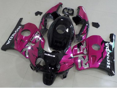 Pink Black 1991-1998 CBR250RR MC22 Motorcycle Fairings