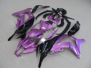 Pink and Black 2011-2015 ZX10R Motorcycle Fairings