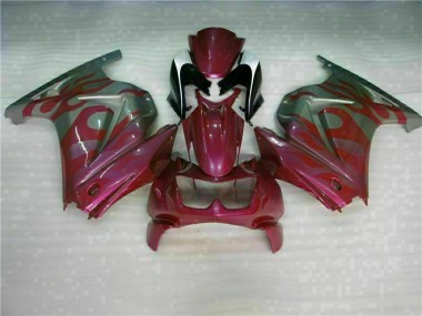 Purple Red 2008-2012 EX250 Motorcycle Fairings