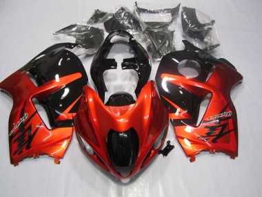 Red 1996-2007 GSXR 1300 Hayabusa Motorcycle Fairings