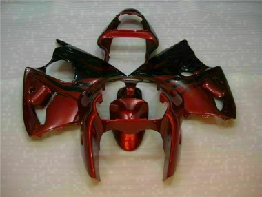 Red 2000-2002 ZX6R Motorcycle Fairing