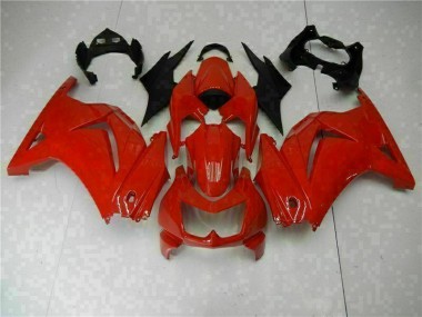 Red 2008-2012 EX250 Motorcycle Fairings