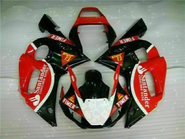 Red Black 1998-2002 YZF R6 Motorcycle Fairing