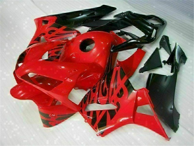 Red Black 2003-2004 CBR600RR Full Motorcycle Fairing Kits