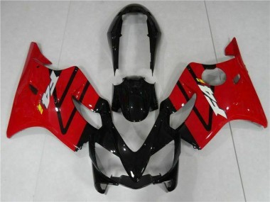 Red Black 2004-2007 CBR600 F4i Motorcycle Bodywork