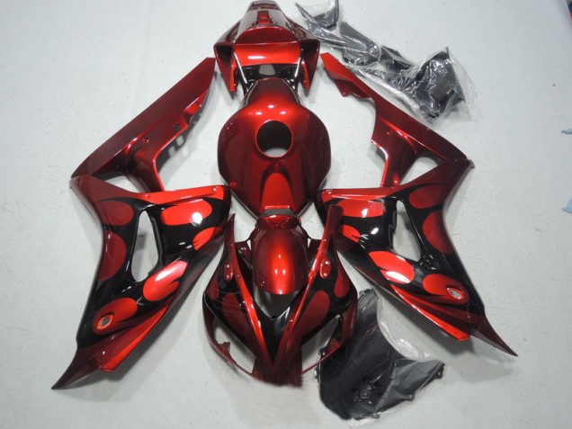 Red Black 2006-2007 CBR1000RR Motorcycle Fairings