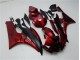 Red Black 2006-2007 YZF R6 Motorcycle Fairing