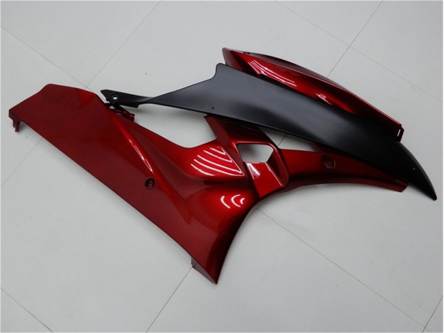 Red Black 2006-2007 YZF R6 Motorcycle Fairing