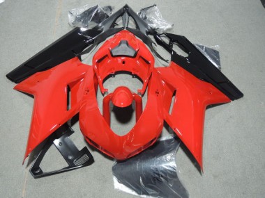 Red Black 2007-2014 Ducati 1098 Motorcycle Fairings