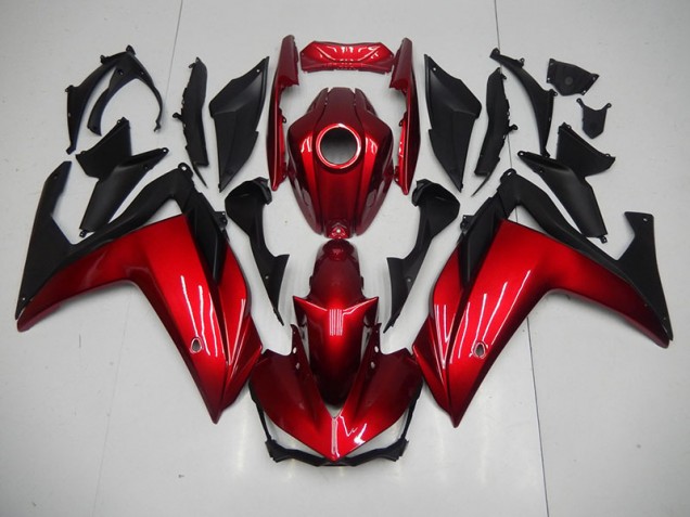 Red Black 2015-2022 YZF R3 Motorcycle Fairings