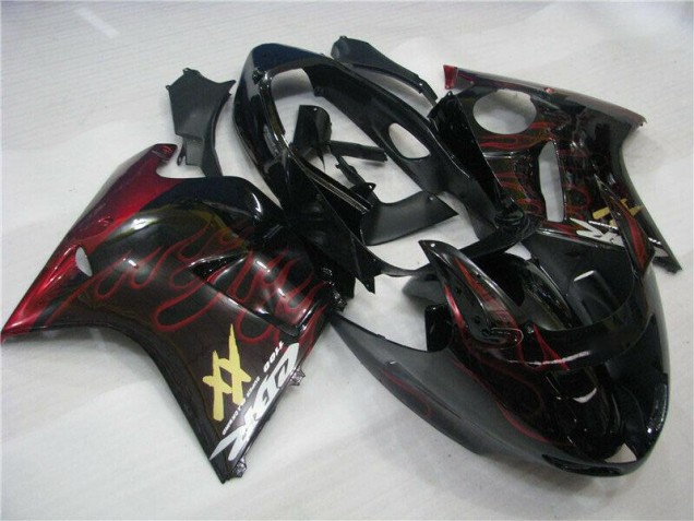 Red Flame 1996-2007 CBR1100XX Motorcycle Fairings