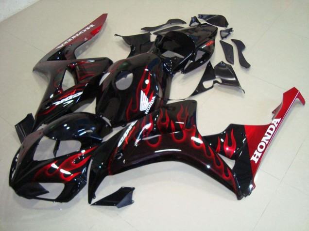 Red Flame 2006-2007 CBR1000RR Motorcycle Fairings