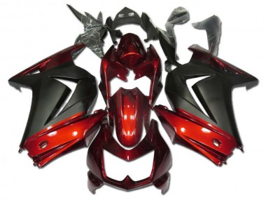 Red Grey 2008-2012 EX250 Motorcycle Fairings