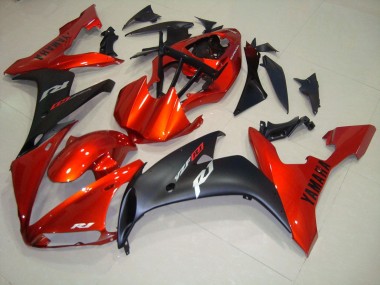 Red Matte Black 2004-2006 YZF R1 Motorcycle Fairings