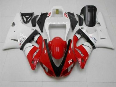 Red White 1998-1999 YZF R1 Motorcycle Fairing