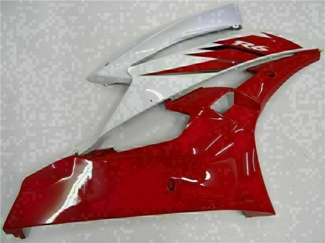 Red White 2006-2007 YZF R6 Motorcycle Bodywork