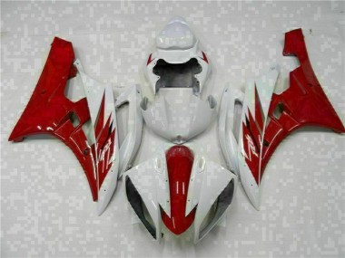 Red White 2006-2007 YZF R6 Motorcycle Bodywork