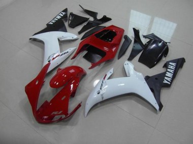 Red White Black 2002-2003 YZF R1 Motorcycle Fairings