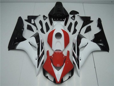 Red White Black 2006-2007 CBR1000RR Motorcycle Fairing