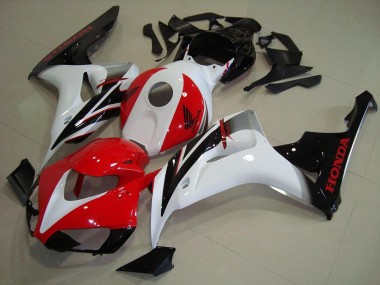 Red White Black 2006-2007 CBR1000RR Motorcycle Fairings